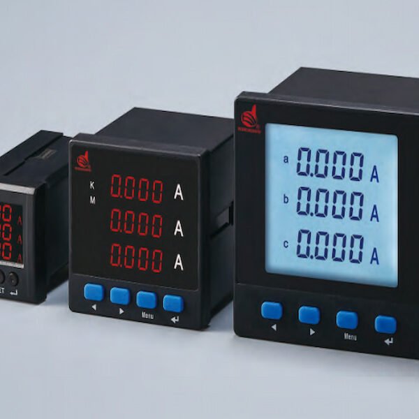 Series Digital Three-phase Ammeter