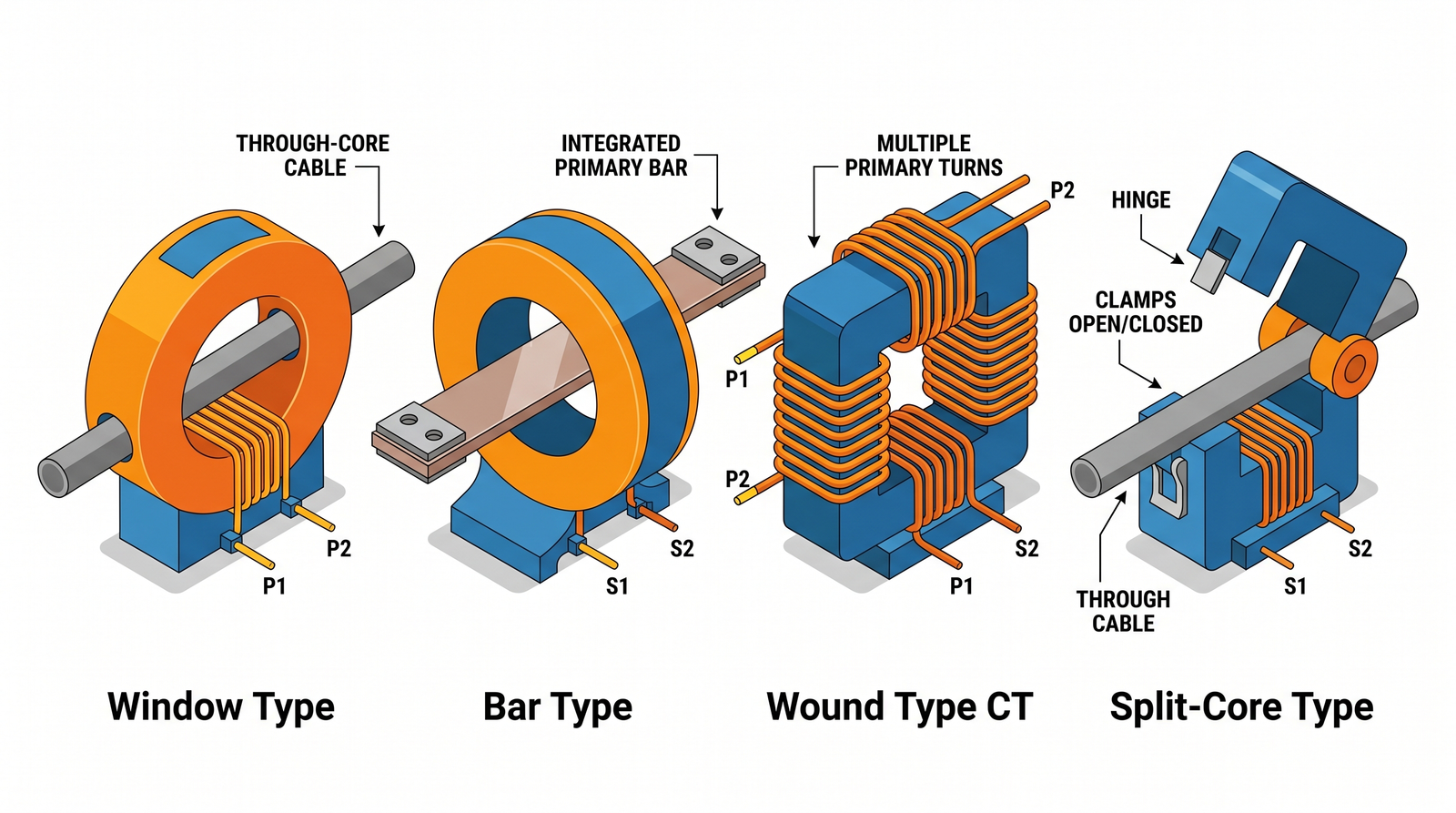 Types of Current Transformers