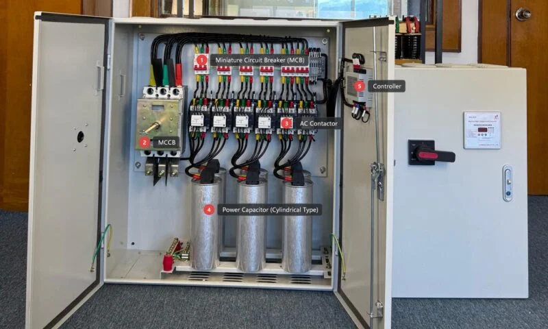 fixed capacitor bank