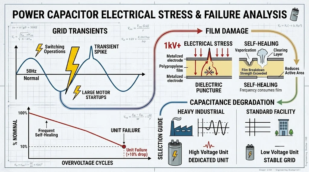 Power Capacitor Degradation